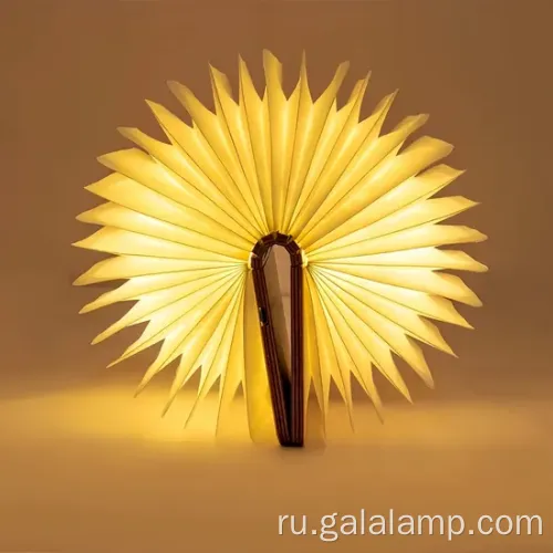 Портативная магнитная книга светильника с зарядкой USB